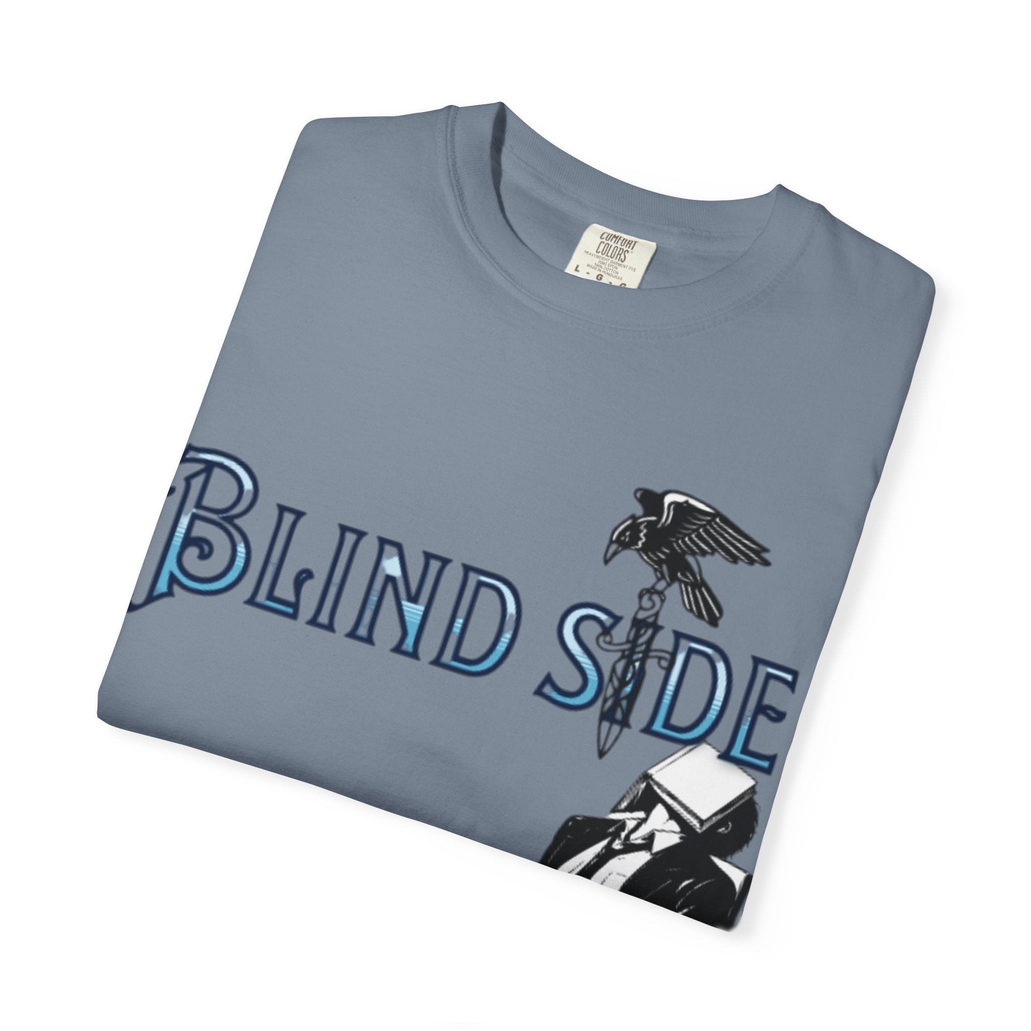 Blind Side Graphic T-Shirt — Vintage Noir Band Tee