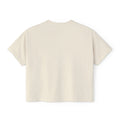 Boxy Tee — “Ghetto Is Creativity” Graphic Crop Top